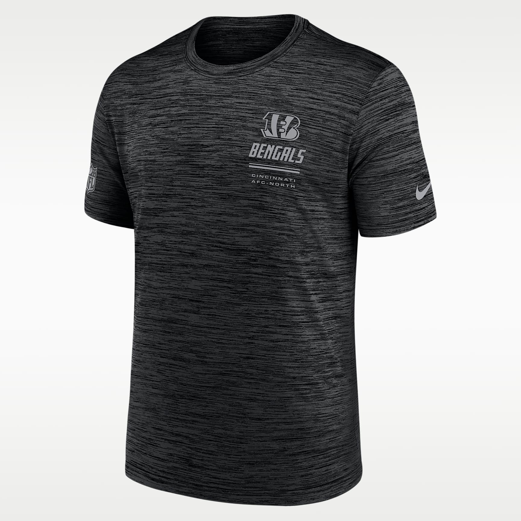 Cincinnati Bengals Sideline Team Issue Velocity Men's Nike Dri-FIT